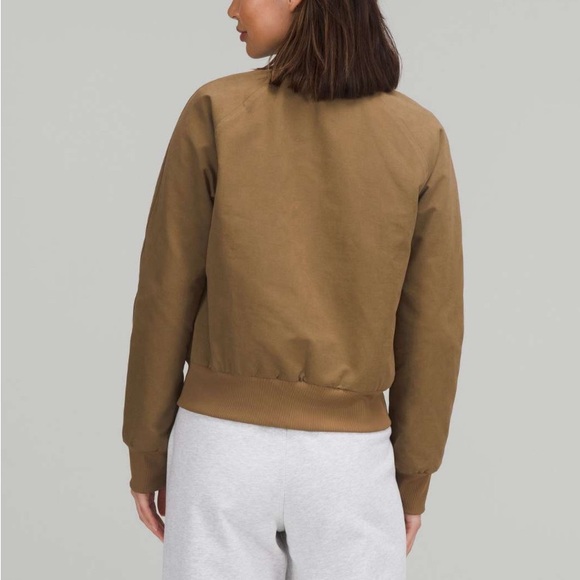 🍋 Lululemon Non-Stop Cotton Bomber Jacket, NWT - Picture 3 of 12